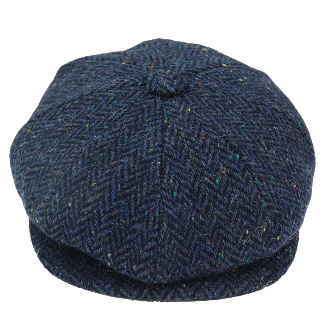 8 Panel Baker Newsboy Hat Tweed Wool 1920s Peaky Cap