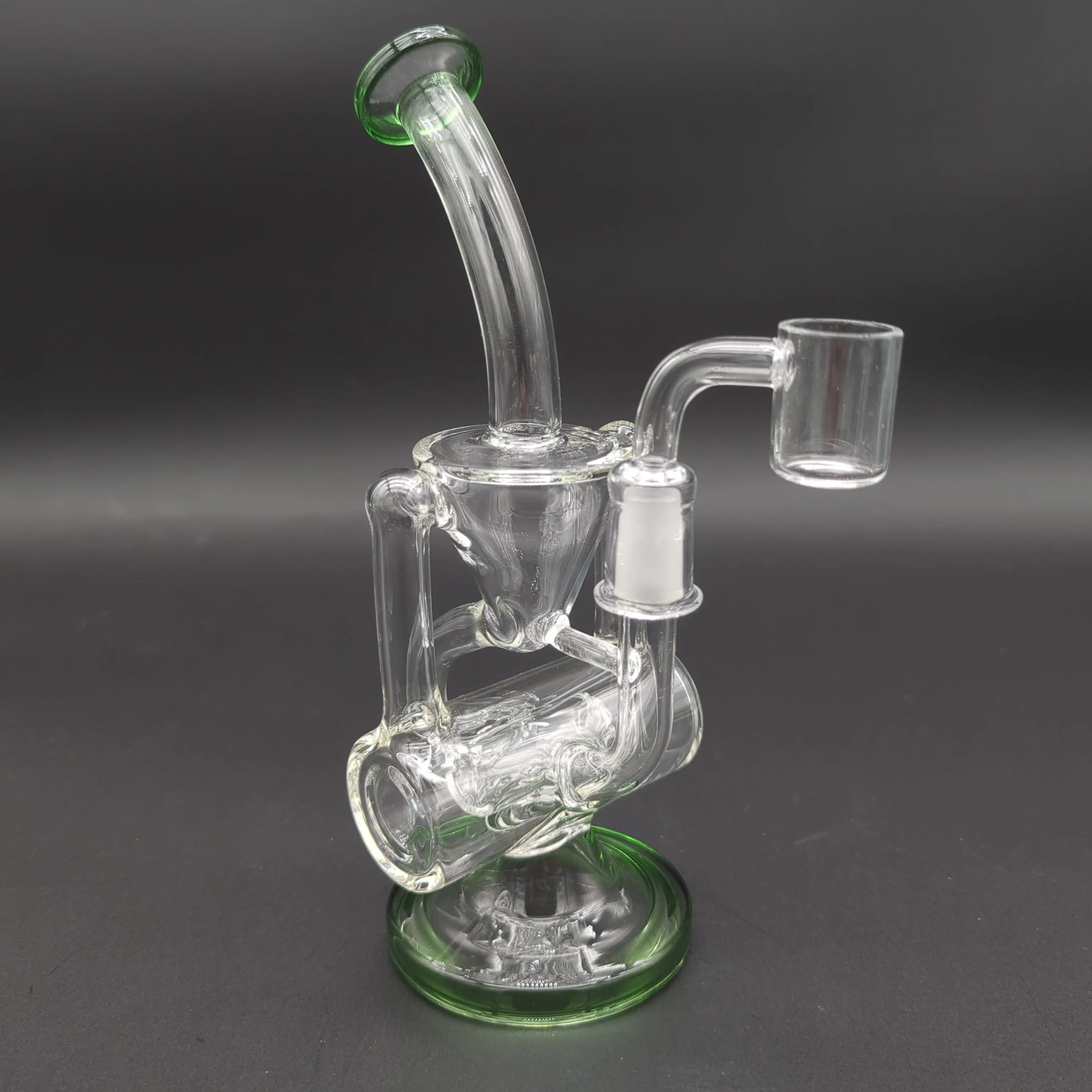 9 Hammer Slit Recycler Dab Rig