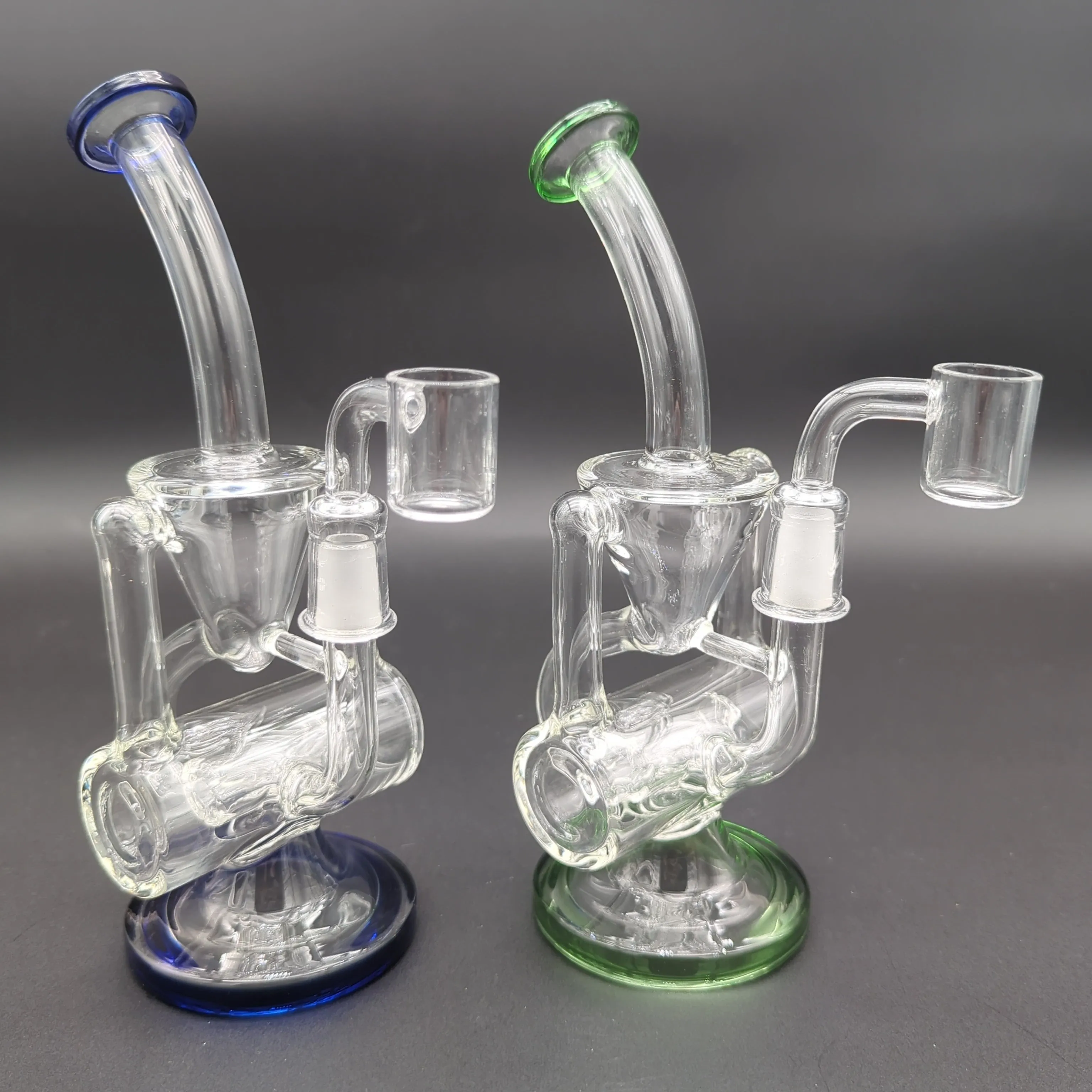 9 Hammer Slit Recycler Dab Rig