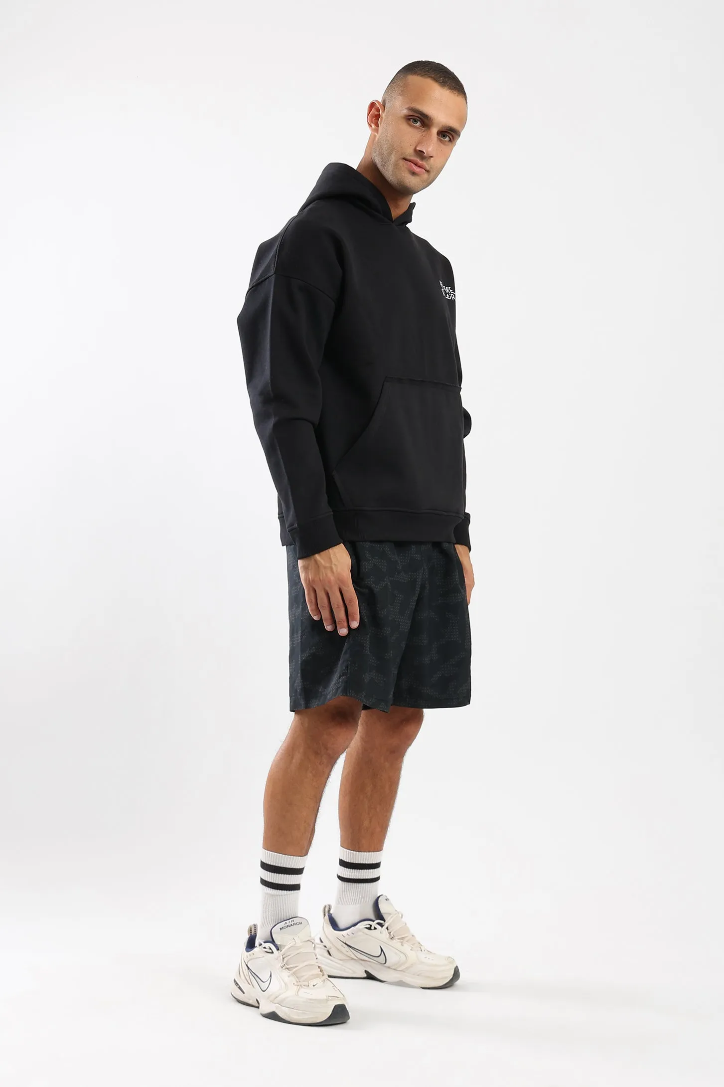 ASPIRE 2 RETIRE HOODIE - BLACK