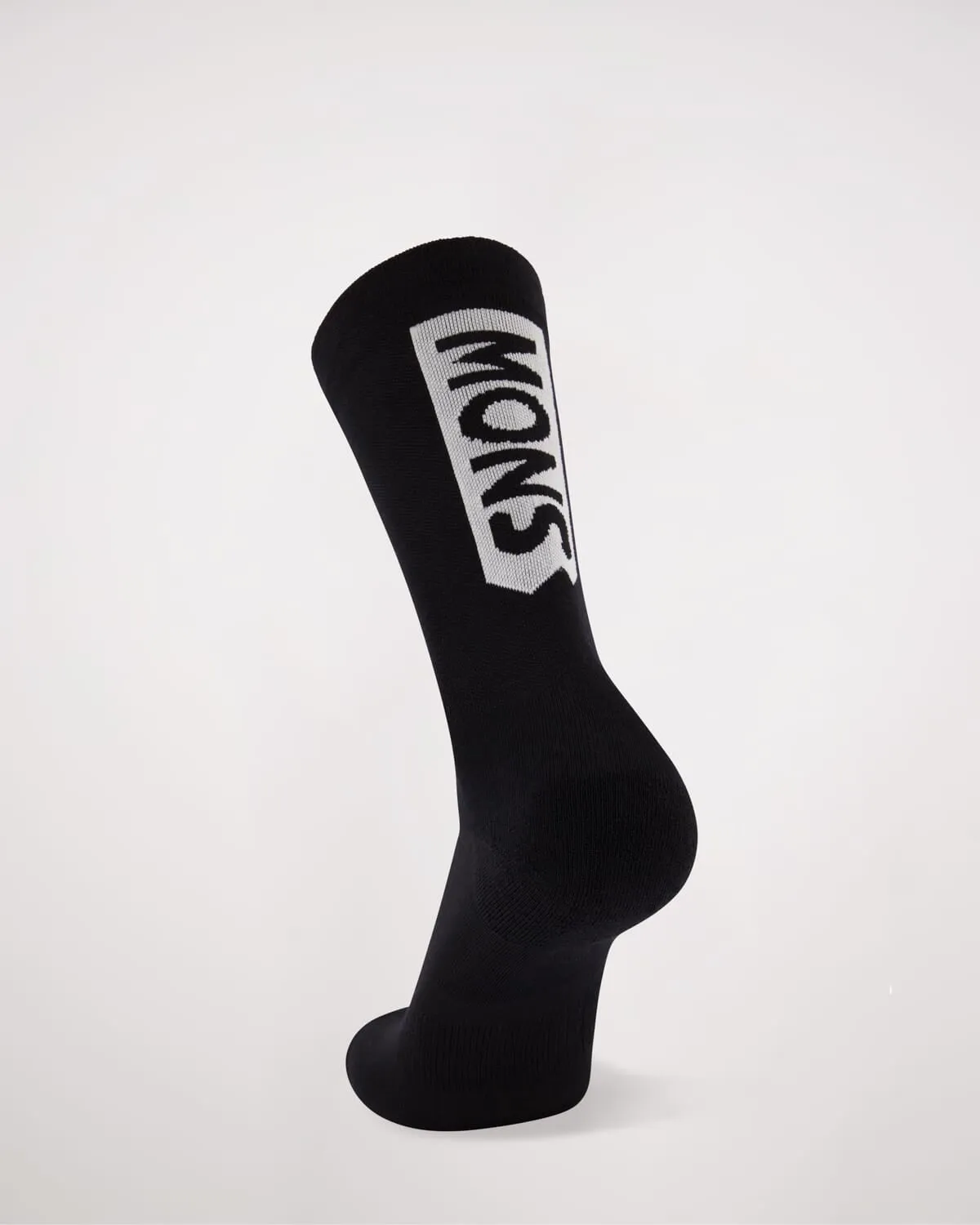 Atlas Merino Crew Sock - Black Vert