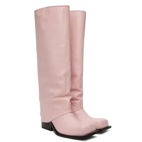 Baddie Barrel Boot - Pink