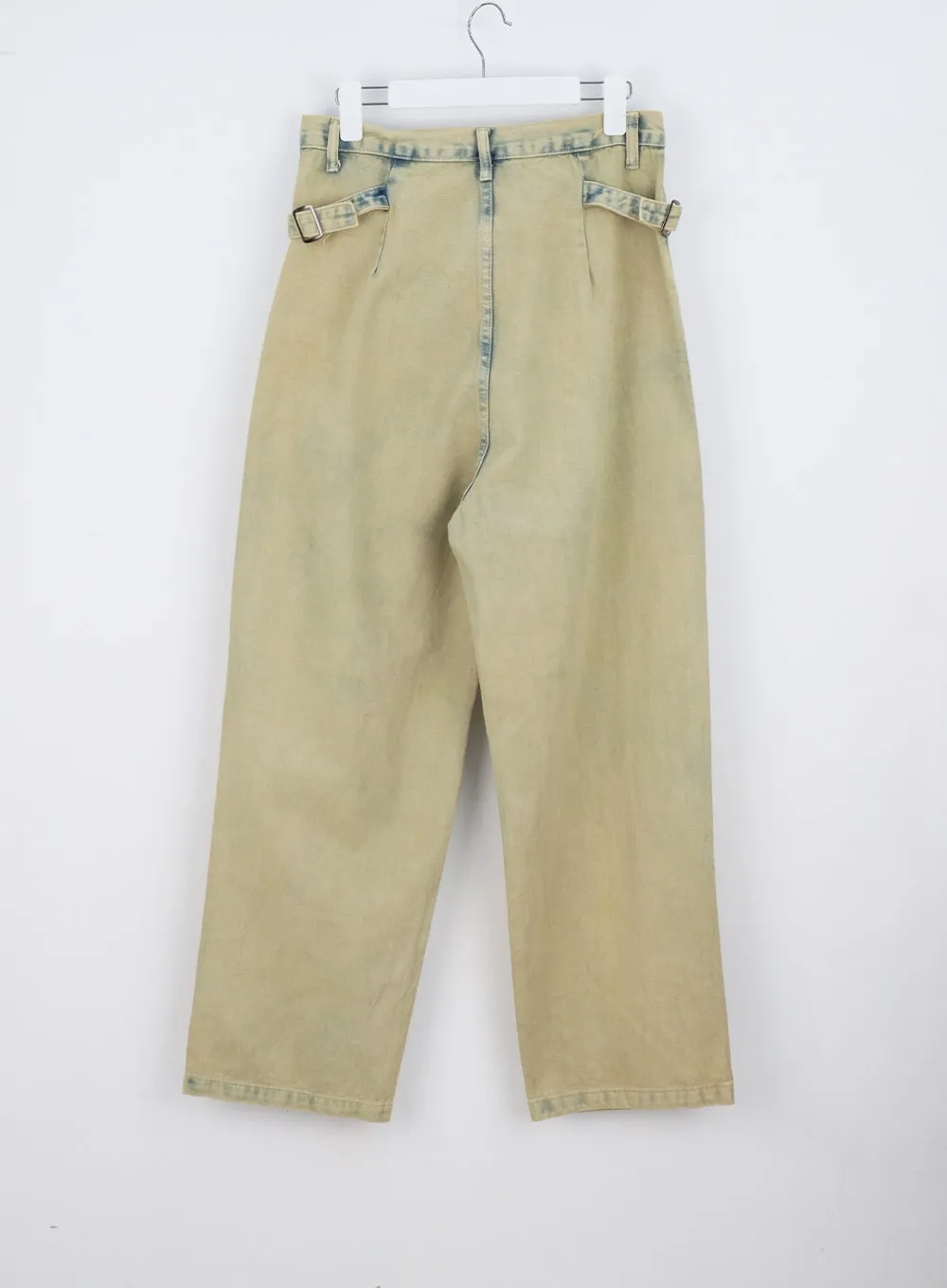 Beige Baggy Jeans Unisex CY322