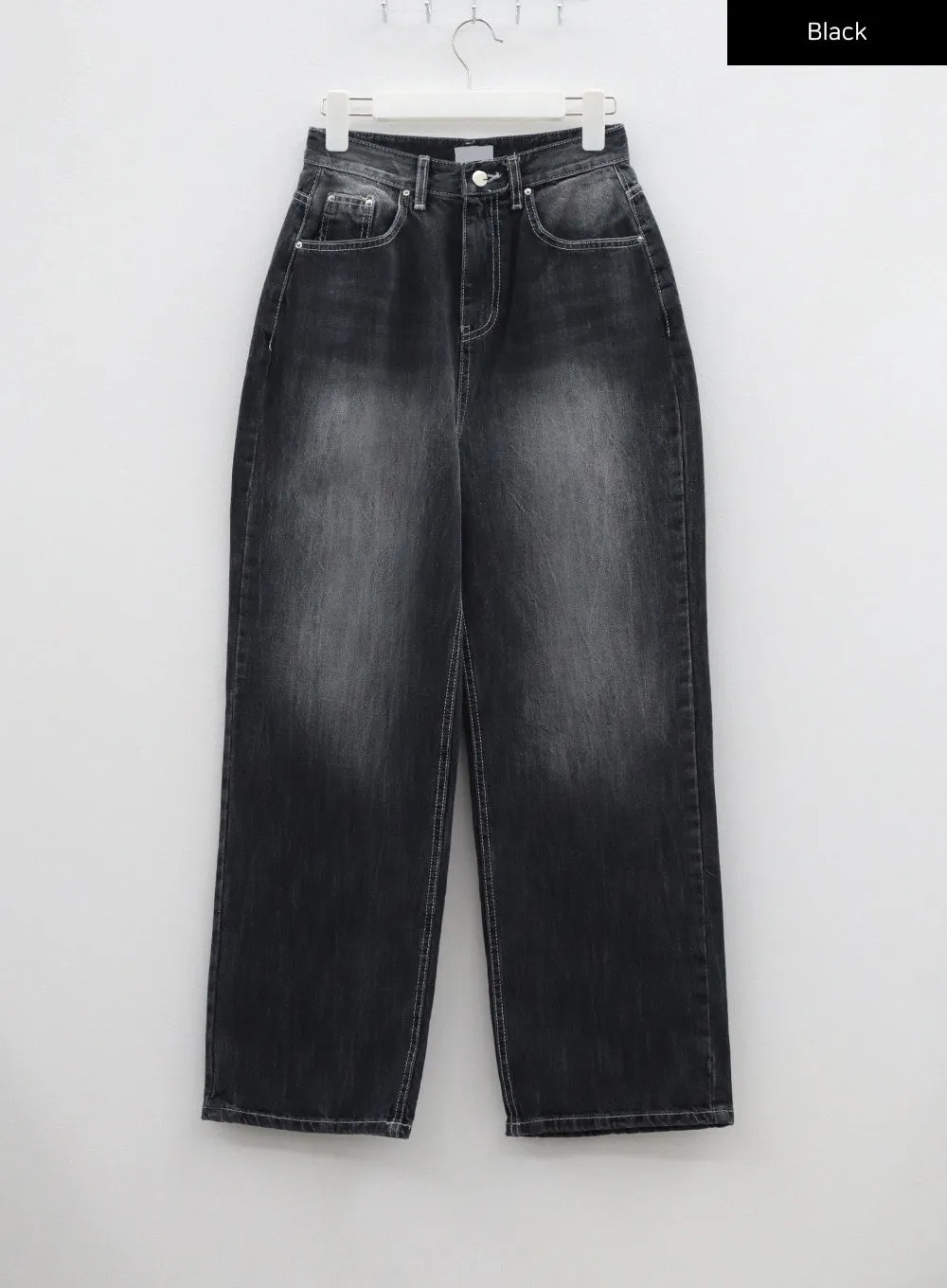 Black Baggy Jeans BF310