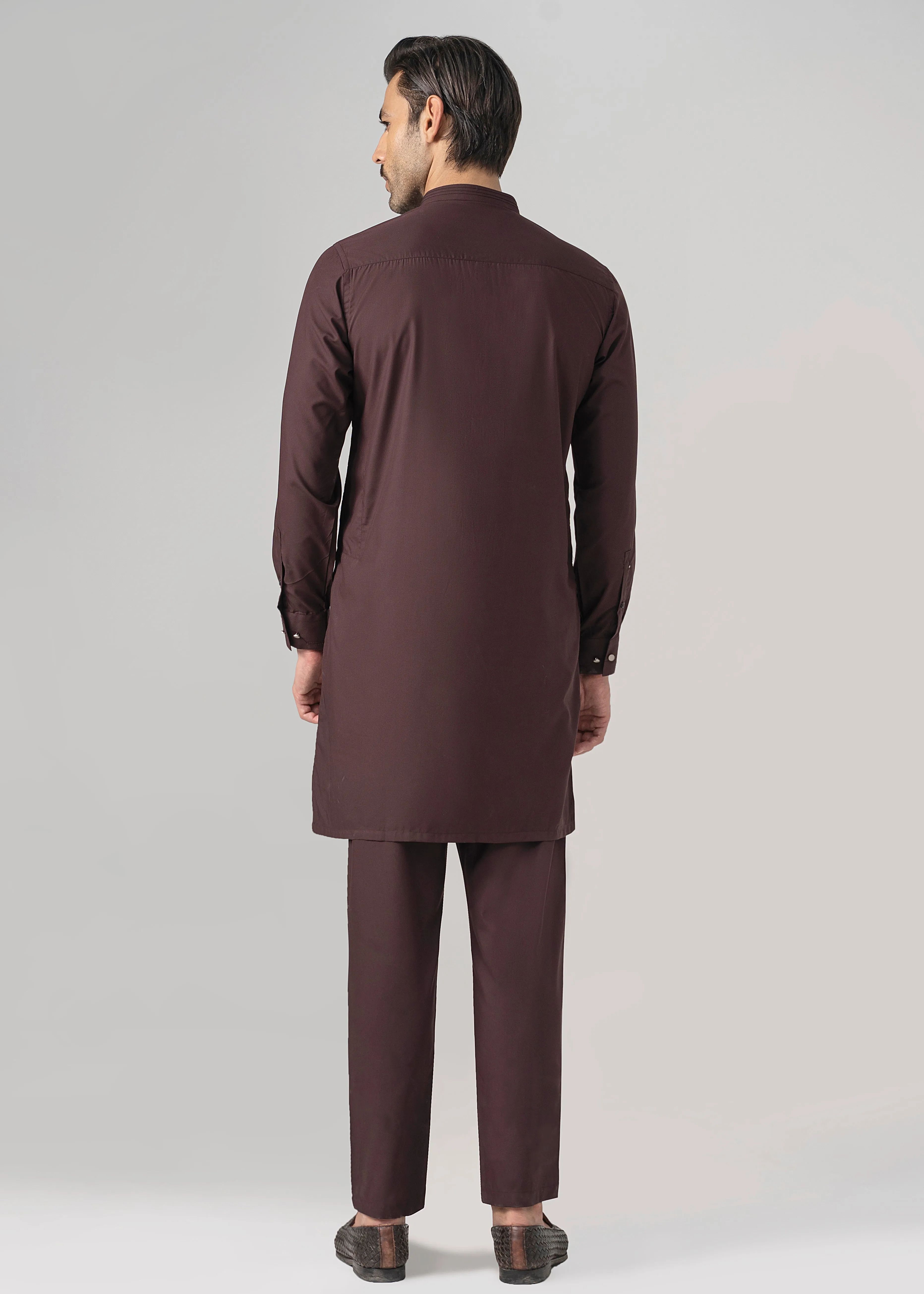 BLENDED WASH & WEAR - PREMIUM COLLECTION DULL MAROON