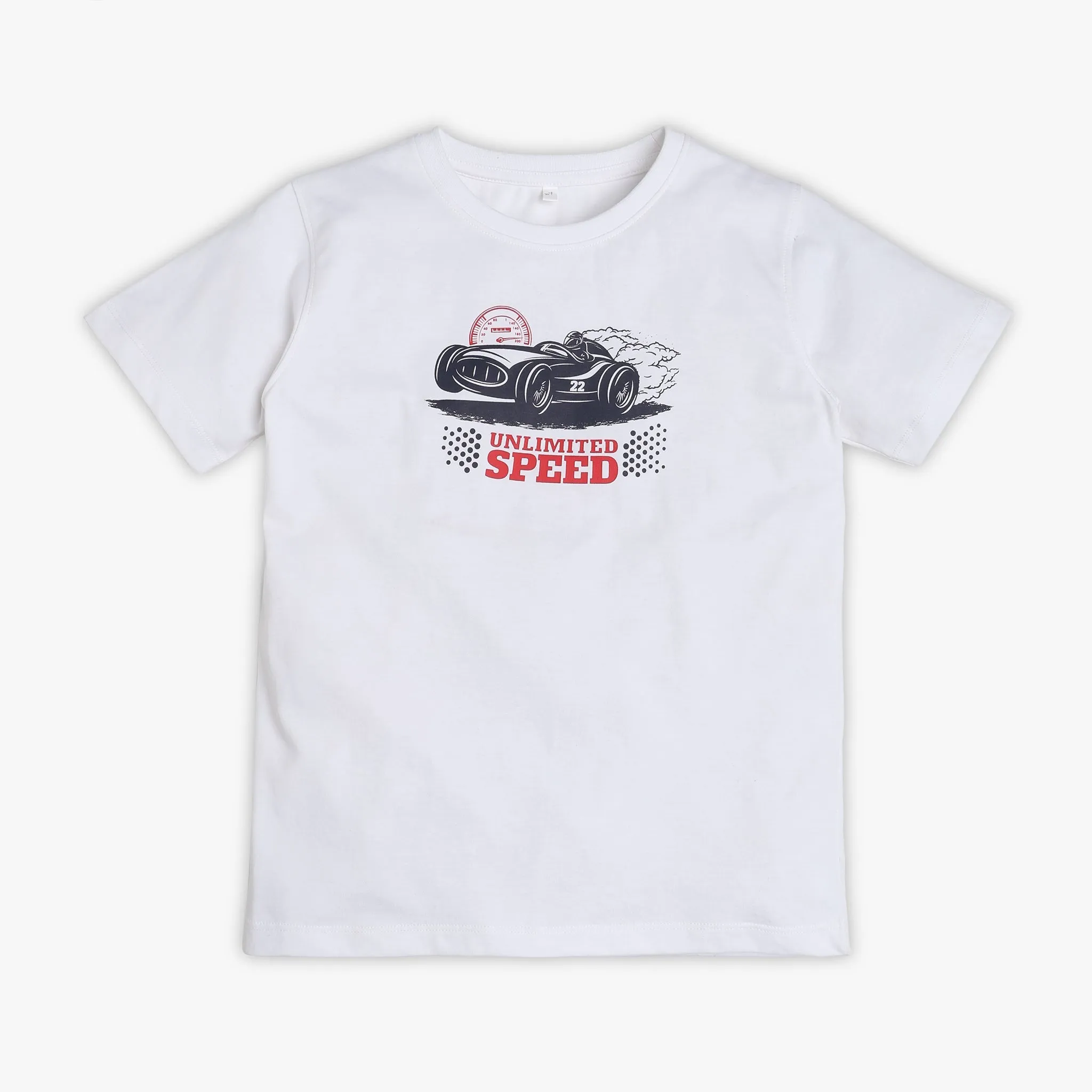 Boy's Regular Fit Graphic T-Shirt