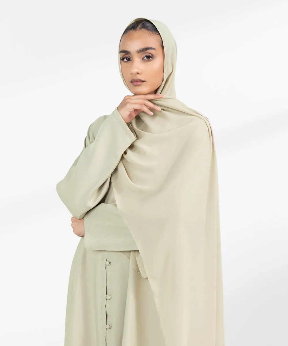 Button Through Abaya