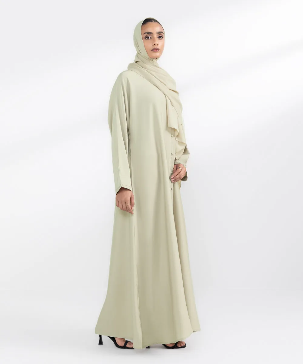 Button Through Abaya