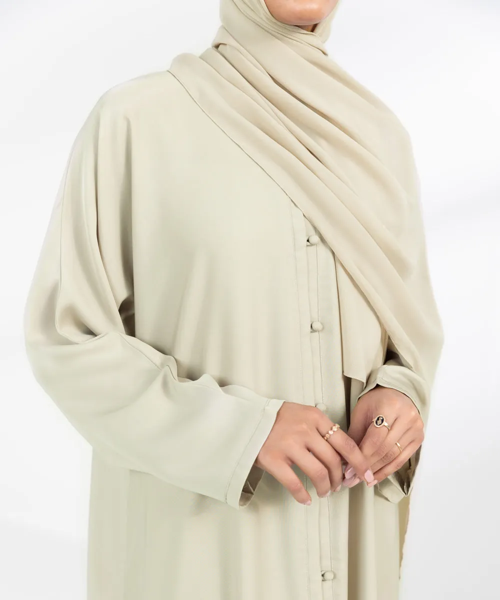 Button Through Abaya