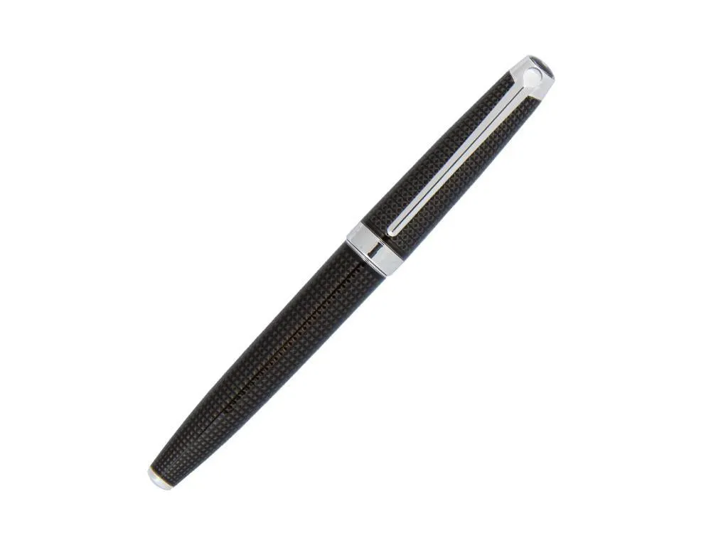 Caran dAche Léman de Nuit Fountain Pen, Black Lacquer, Black, 4799.019