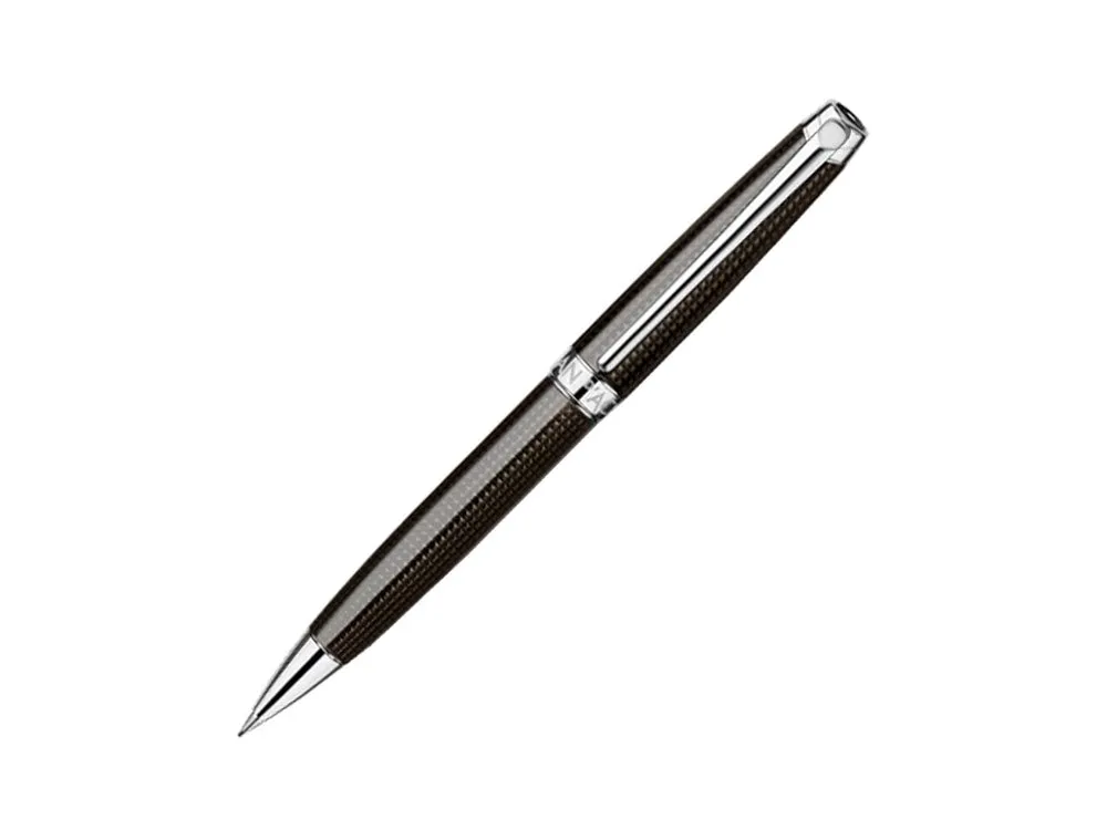 Caran dAche Léman de Nuit Mechanical pencil, Lacquer, Black, Rhodium, 4769.019