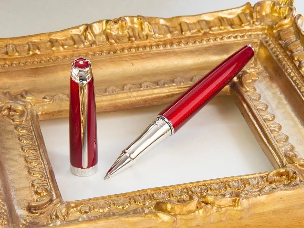 Caran dAche Léman Rouge Carmin Rollerball pen, Red, 4779.580