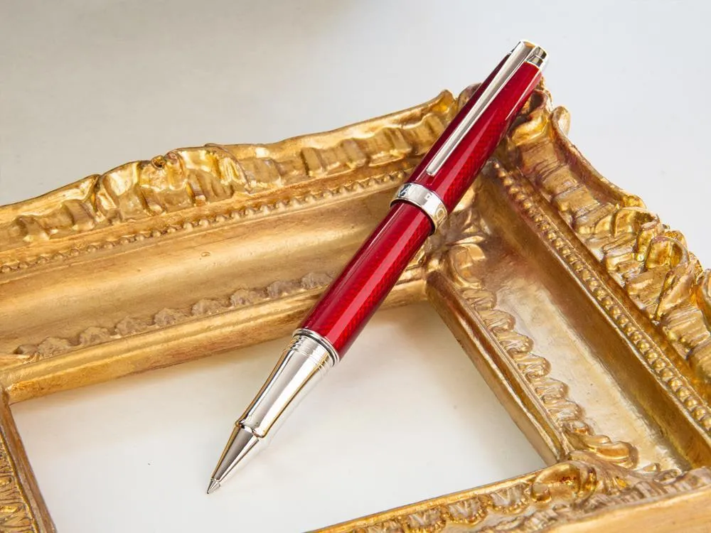 Caran dAche Léman Rouge Carmin Rollerball pen, Red, 4779.580