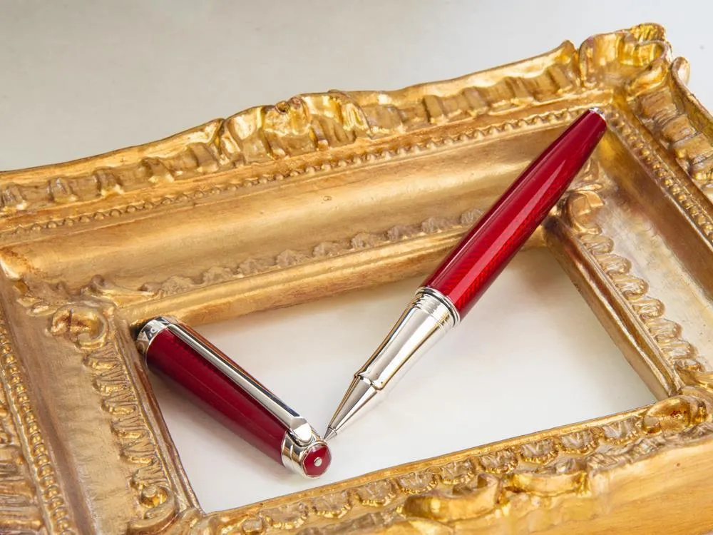 Caran dAche Léman Rouge Carmin Rollerball pen, Red, 4779.580