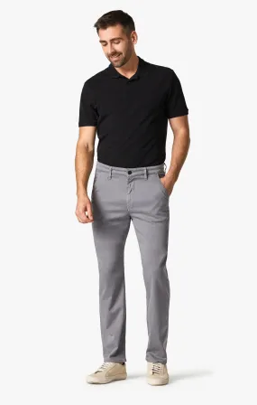 Charisma Relaxed Straight Chino Pants In Shark Twill