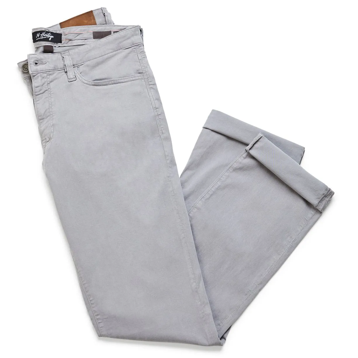 Charisma Relaxed Straight Chino Pants In Shark Twill