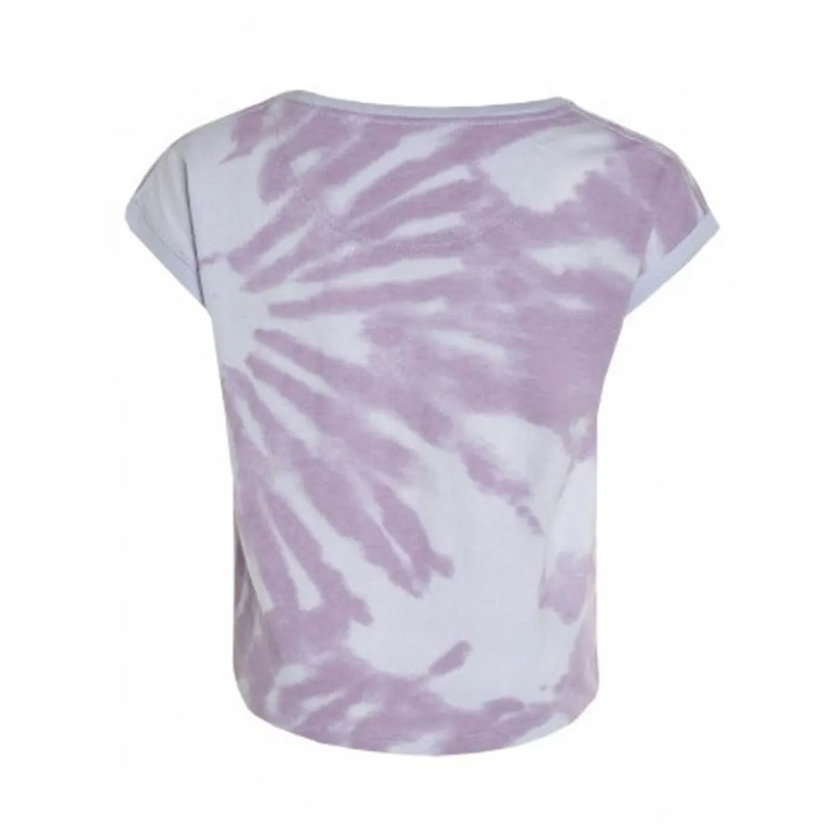 Child's Short Sleeve T-Shirt Converse Tie Dye Plum