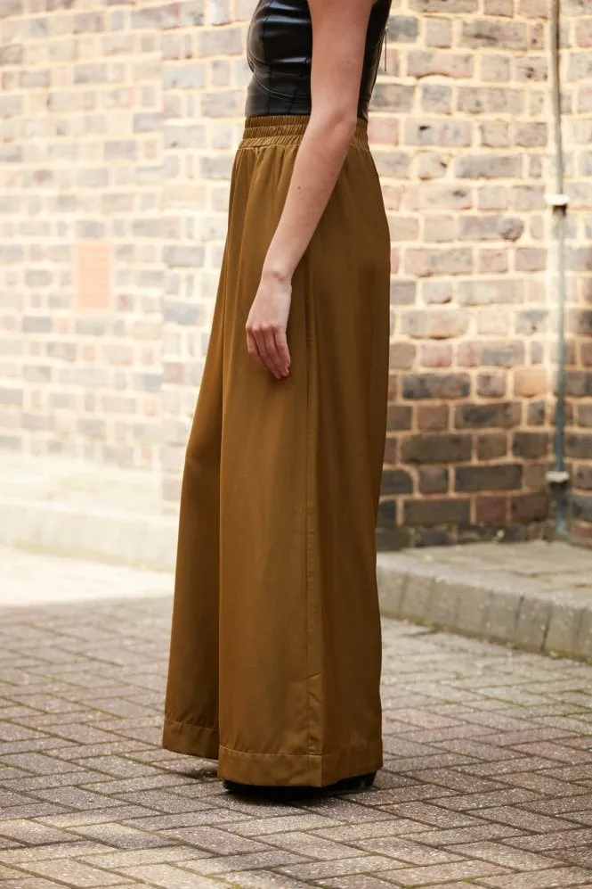 Double Second Lux Wide Leg Trousers