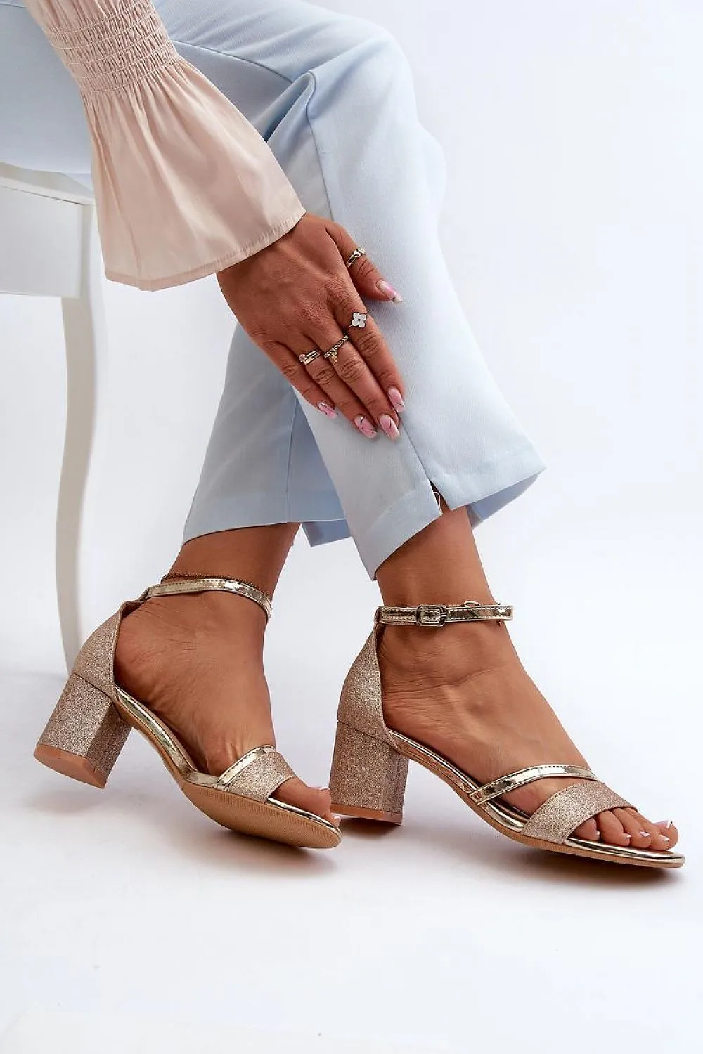 Fashion-Forward Comfortable & Chic Heel Sandals