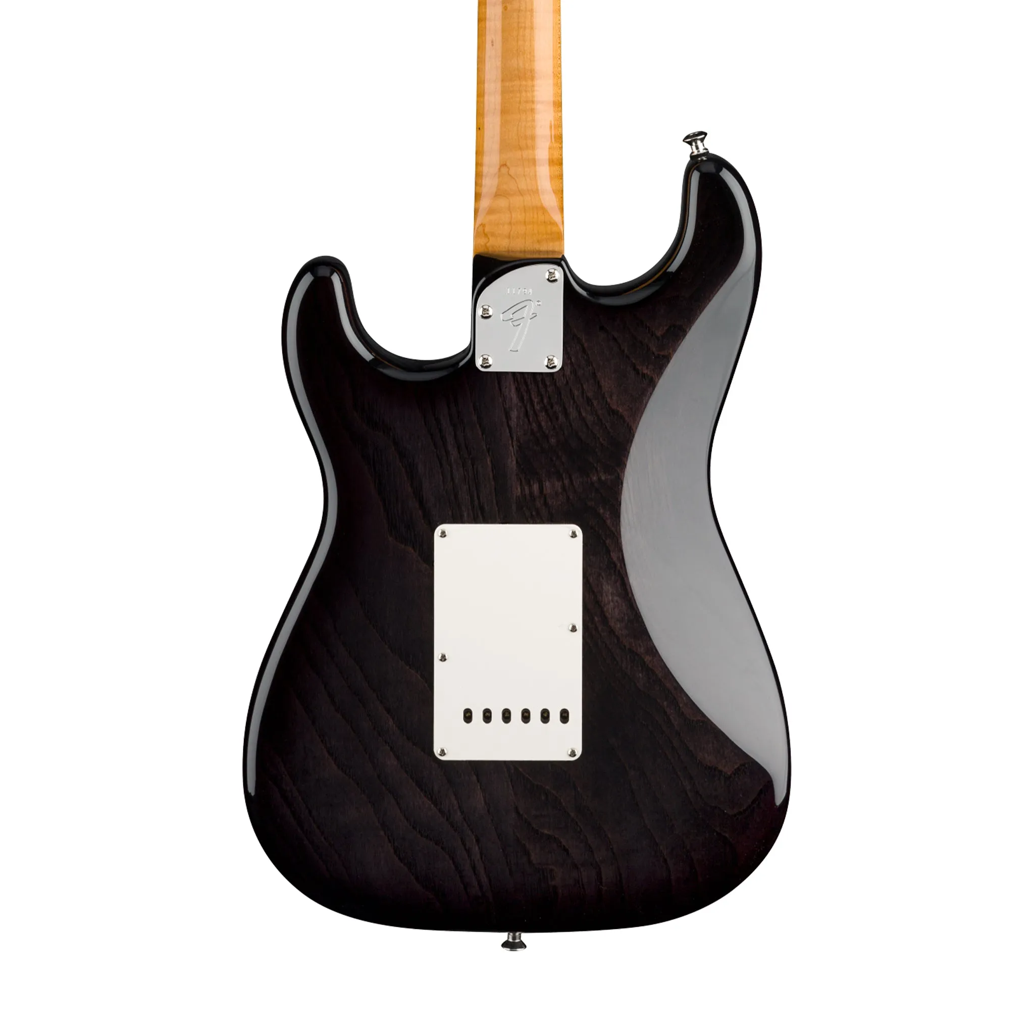 Fender Custom Shop American Custom Stratocaster NOS Electric Guitar, RW FB, Ebony Transparent