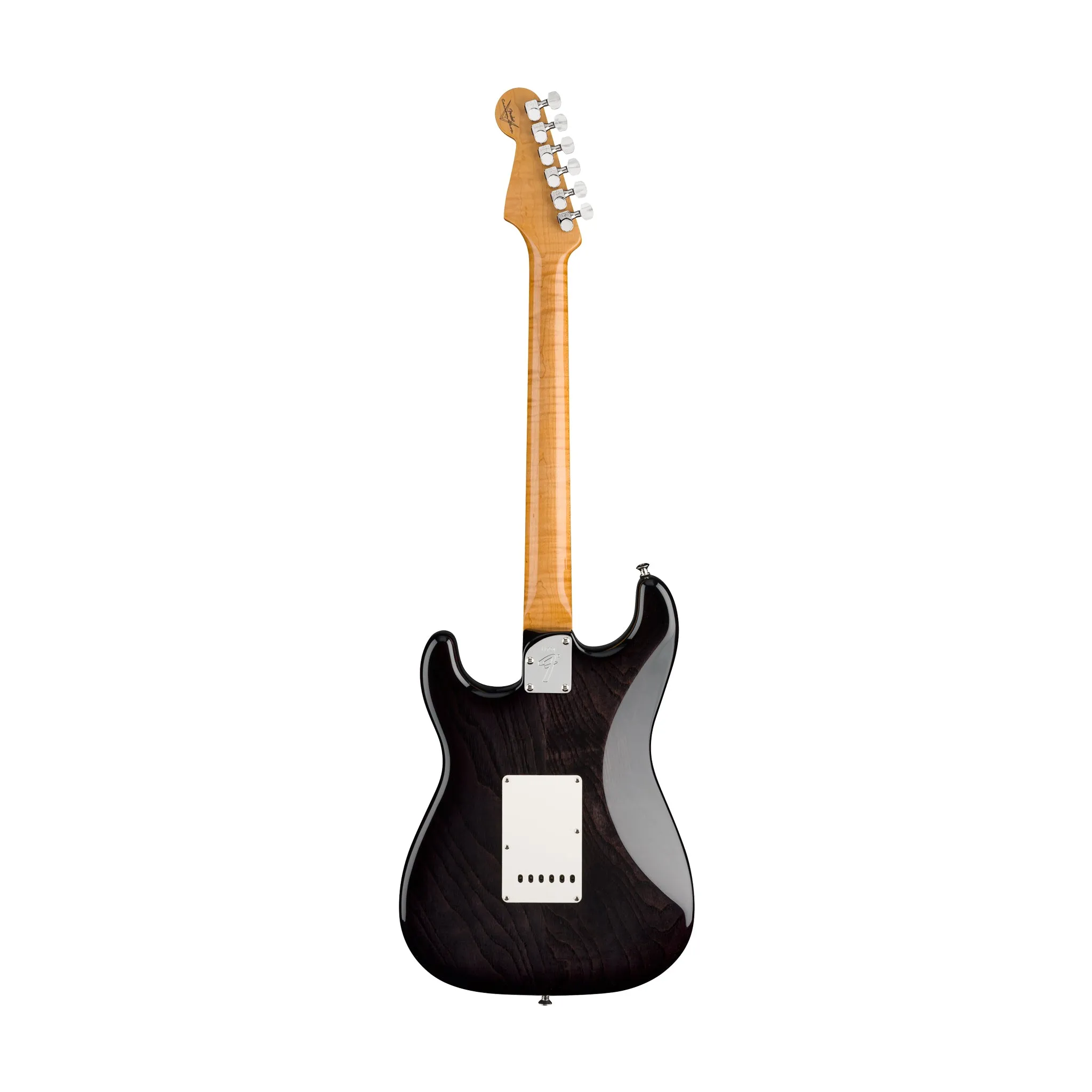 Fender Custom Shop American Custom Stratocaster NOS Electric Guitar, RW FB, Ebony Transparent