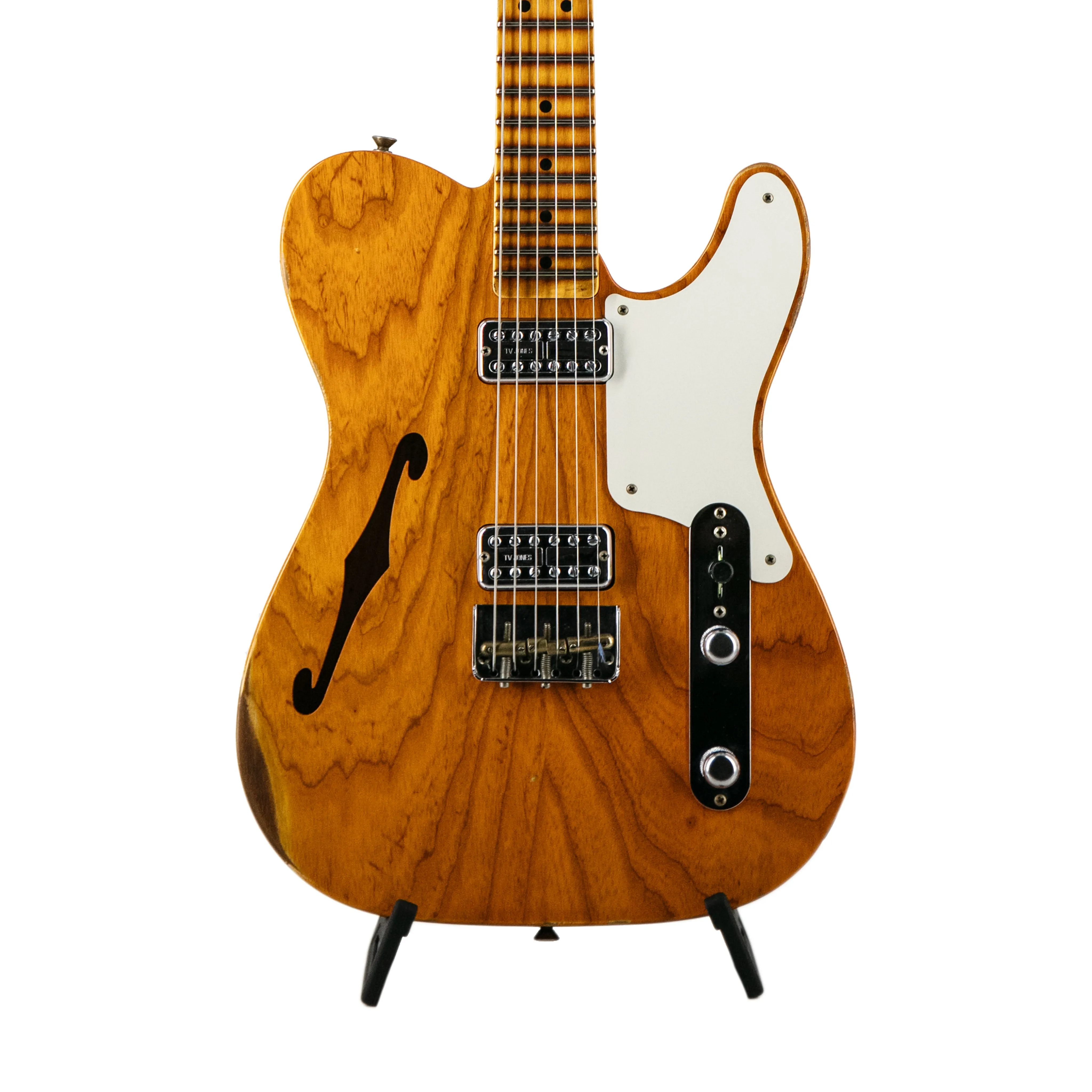 Fender Custom Shop Limited Edition Caballo Tono Ligero Relic Guitar, Sunset Orange Transparent