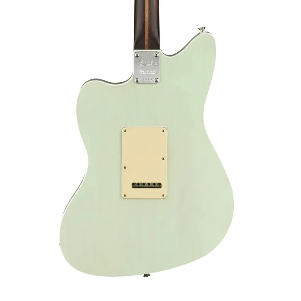 Fender Parallel Universe II Strat Jazz Deluxe Electric Guitar, Transparent Faded Seafoam Green