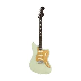 Fender Parallel Universe II Strat Jazz Deluxe Electric Guitar, Transparent Faded Seafoam Green