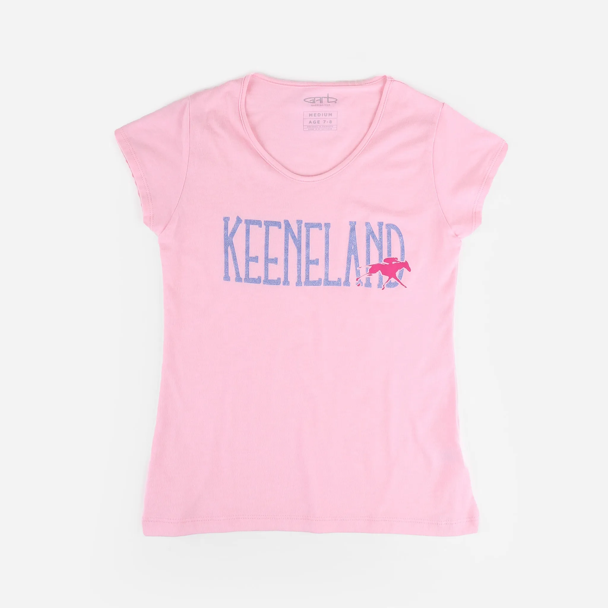 Garb Keeneland Toddler Sparkle Charlotte Tee