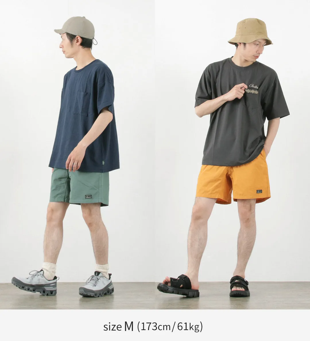 GOHEMP / Hemp Jam Shorts Hemp cotton/recycled polyester weather cloth