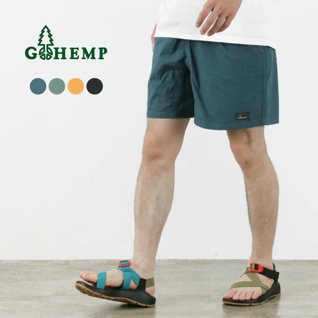 GOHEMP / Hemp Jam Shorts Hemp cotton/recycled polyester weather cloth