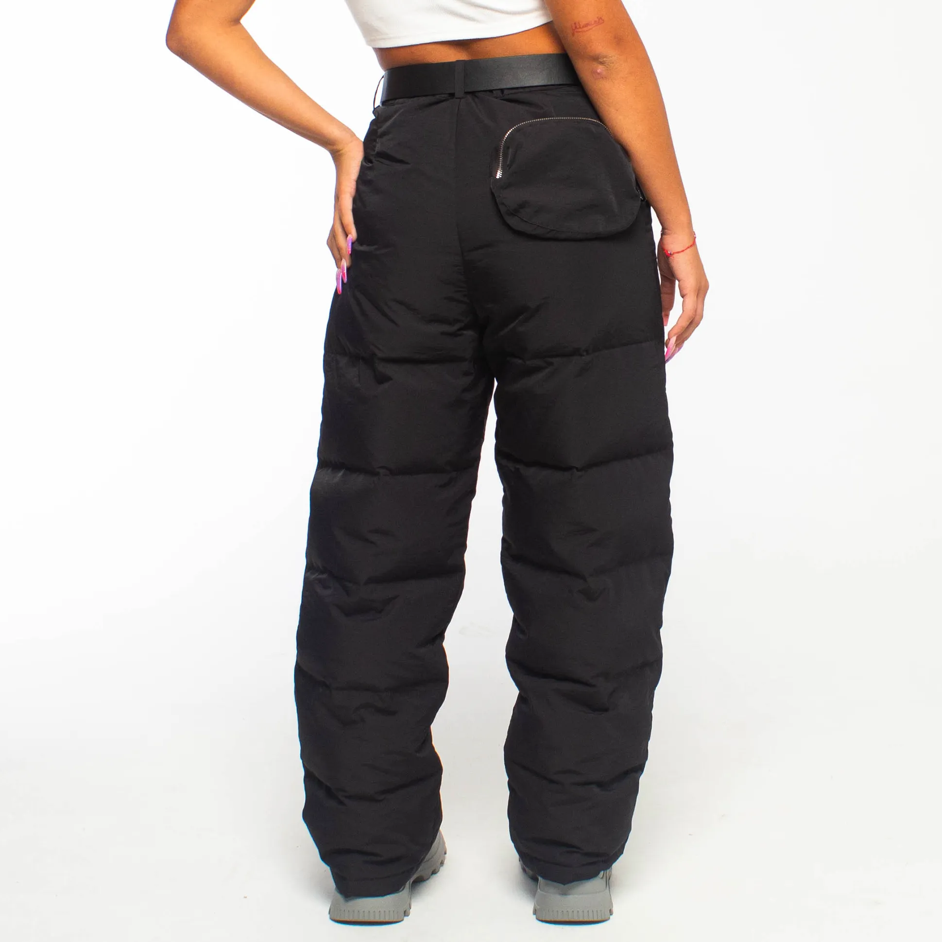 HEARTBREAK HOTEL MULTI POCKET PUFFER PANTS