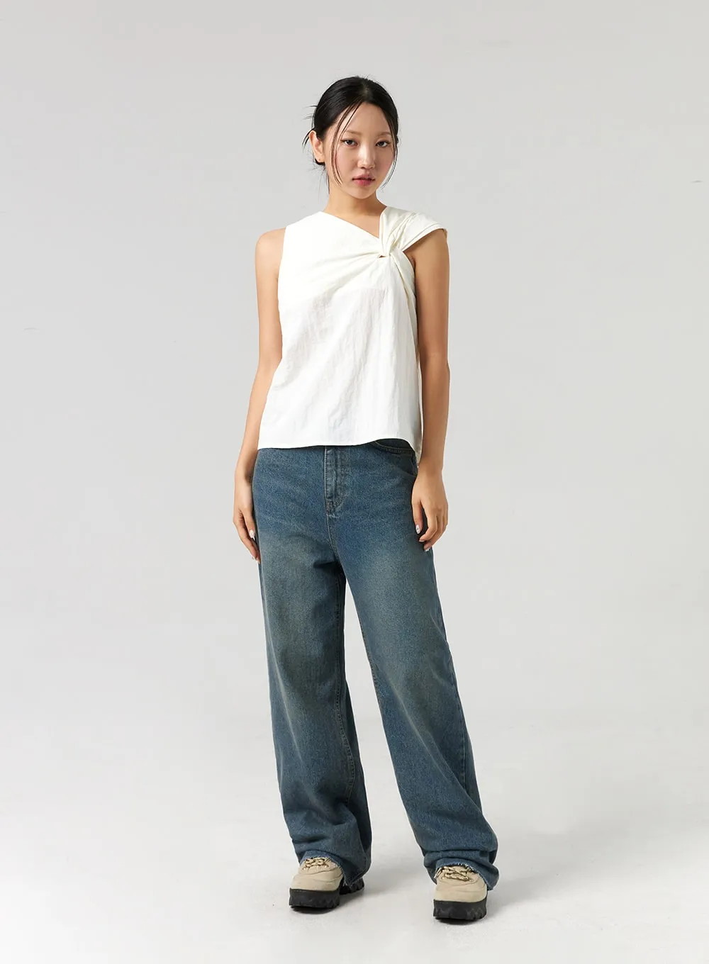 High Waist Wide Jeans CL326