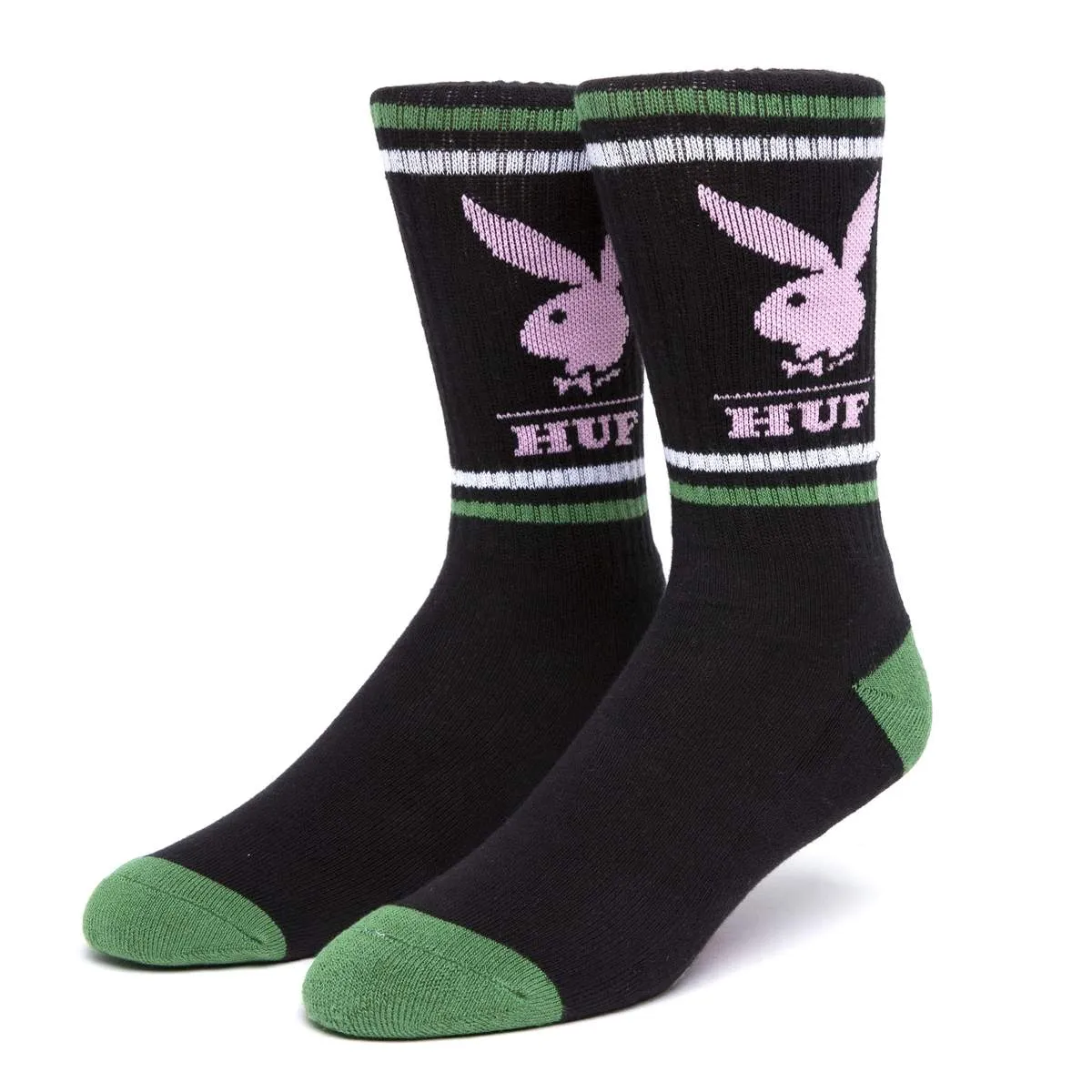 Huf x Playboy Rabbit Head Crew Socks