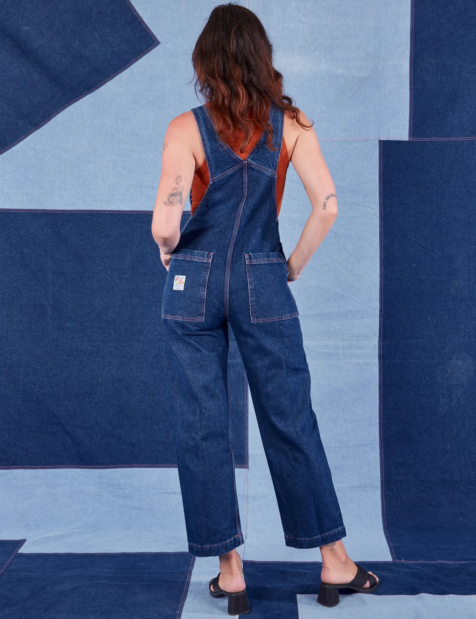 Indigo Denim Original Overalls - Dark Wash