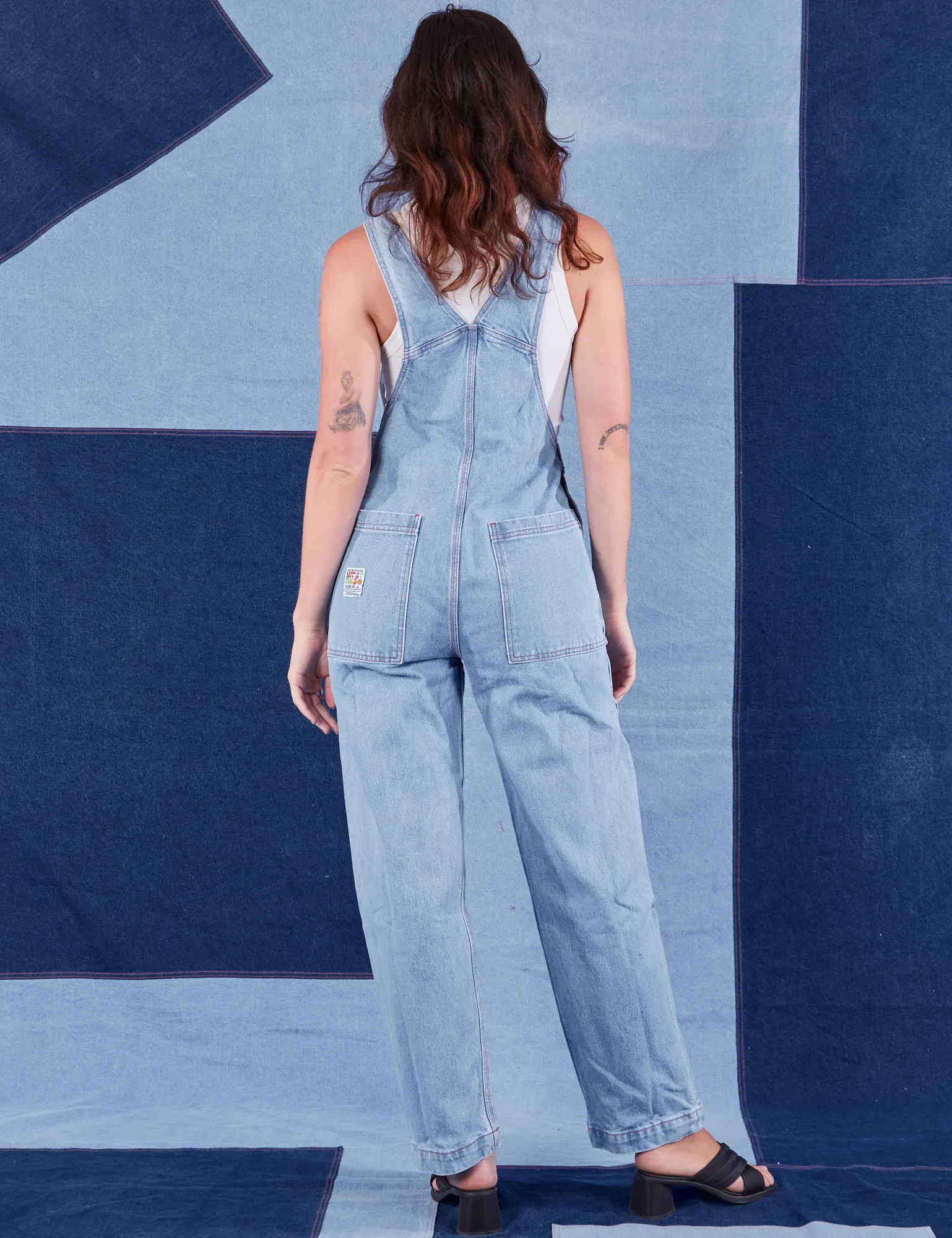 Indigo Denim Original Overalls - Light Wash