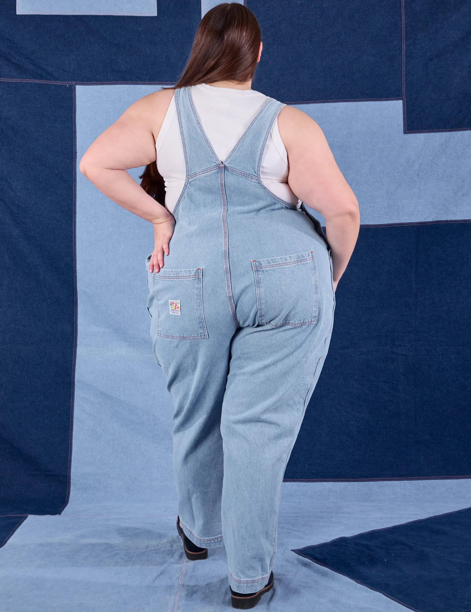 Indigo Denim Original Overalls - Light Wash