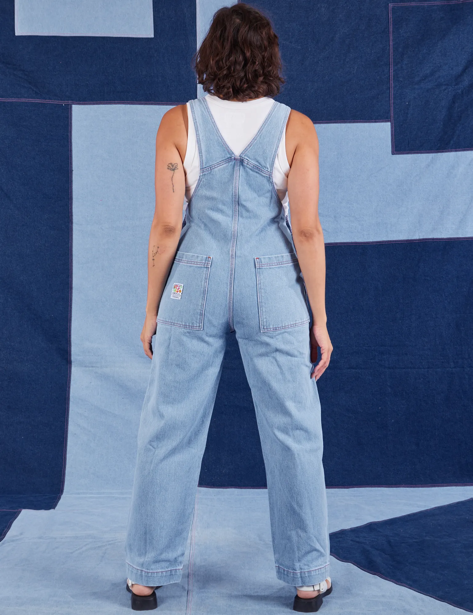 Indigo Denim Original Overalls - Light Wash