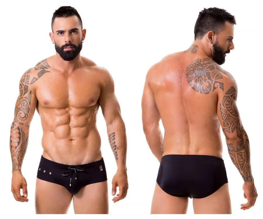 JOR 0288 Hot Swim Briefs Black