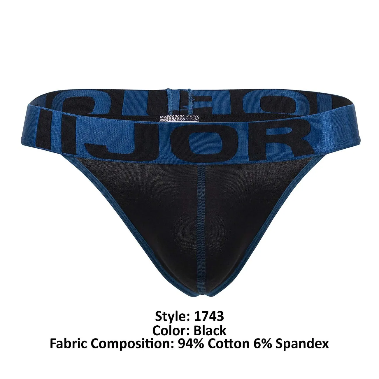 JOR 1743 Riders Thongs Black