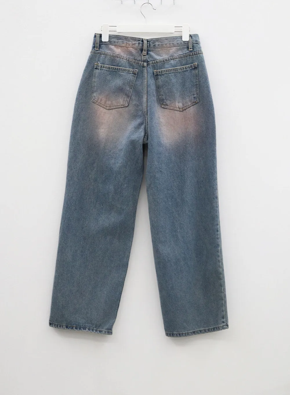 Light Wash Baggy Jeans CF316