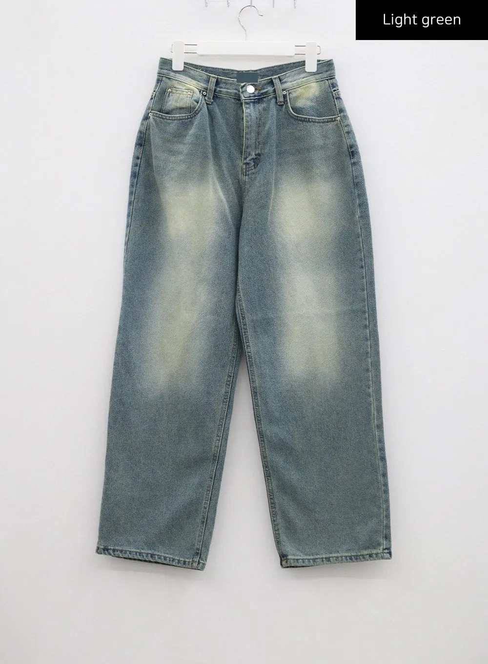 Light Wash Baggy Jeans CF316