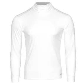 Men's Peach Skins Roll T-Neck - White