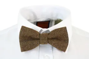 Nelson - Men's Tweed Herringbone Textured Velvet Marc Darcy Bow Ties