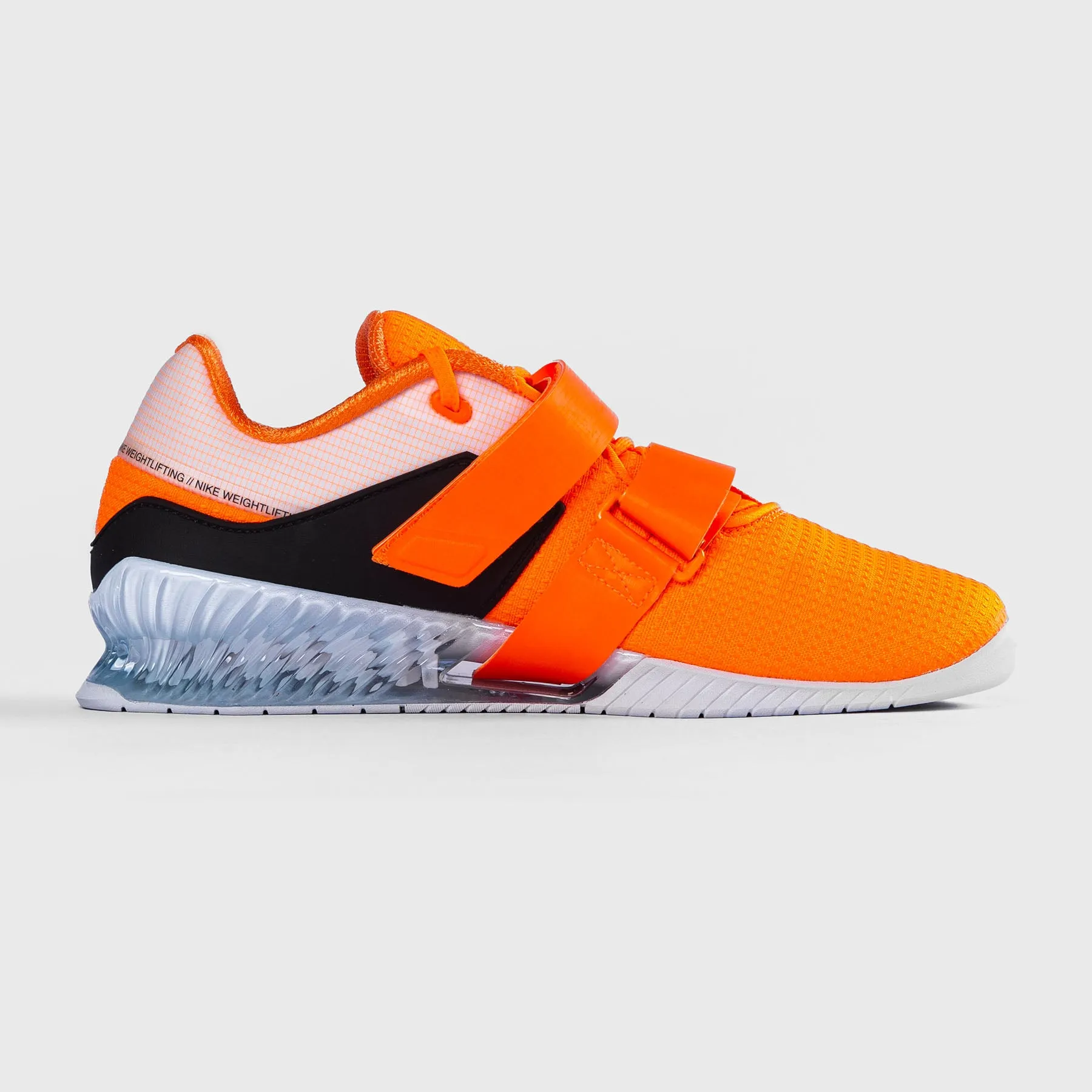 Nike - Romaleos 4 Weightlifting Shoes - TOTAL ORANGE/BLACK-WHITE