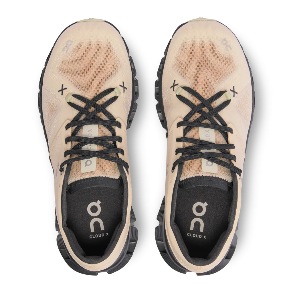 On Running Women Cloud X 3 - Fawn / Magnet