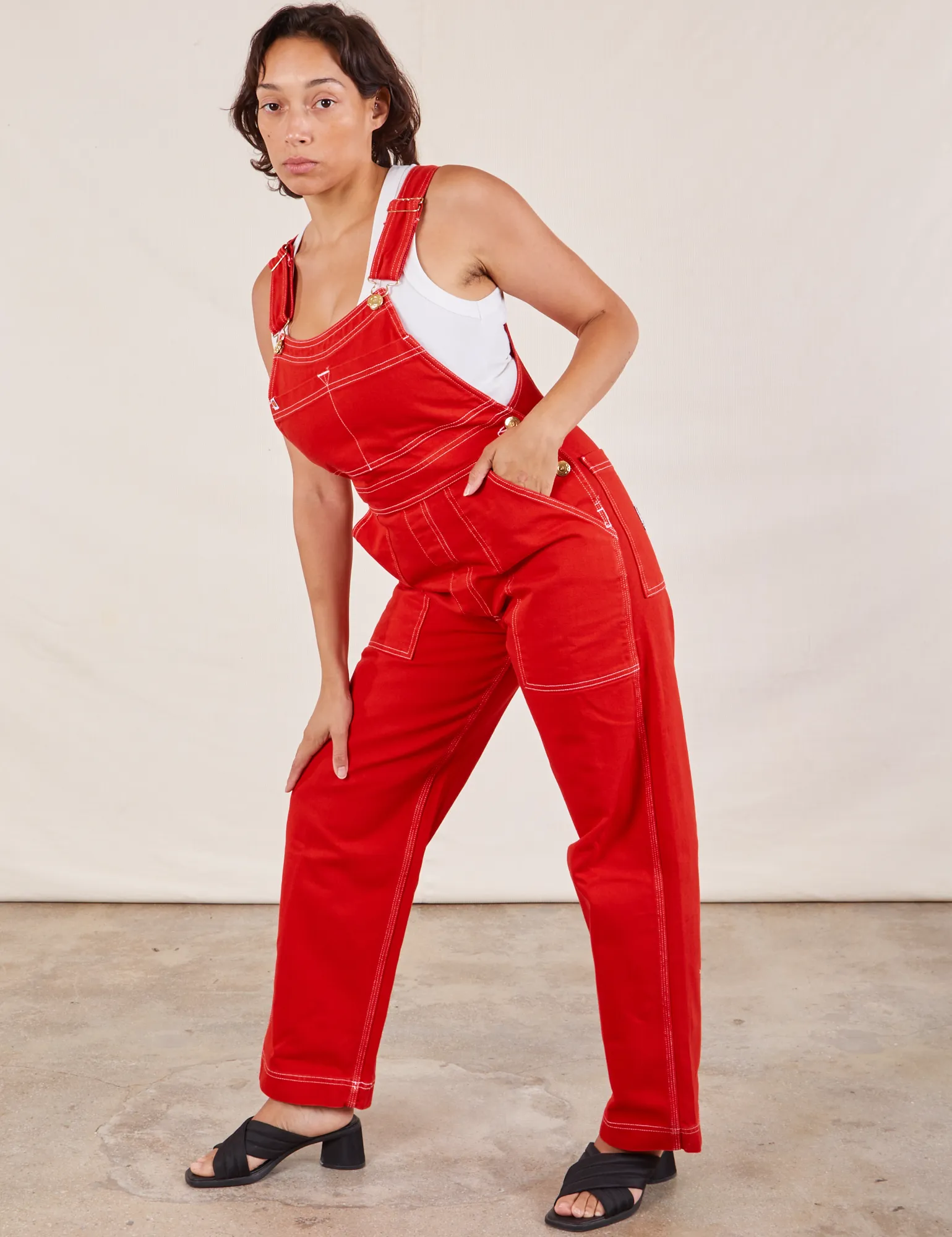 Original Overalls - Mustang Red