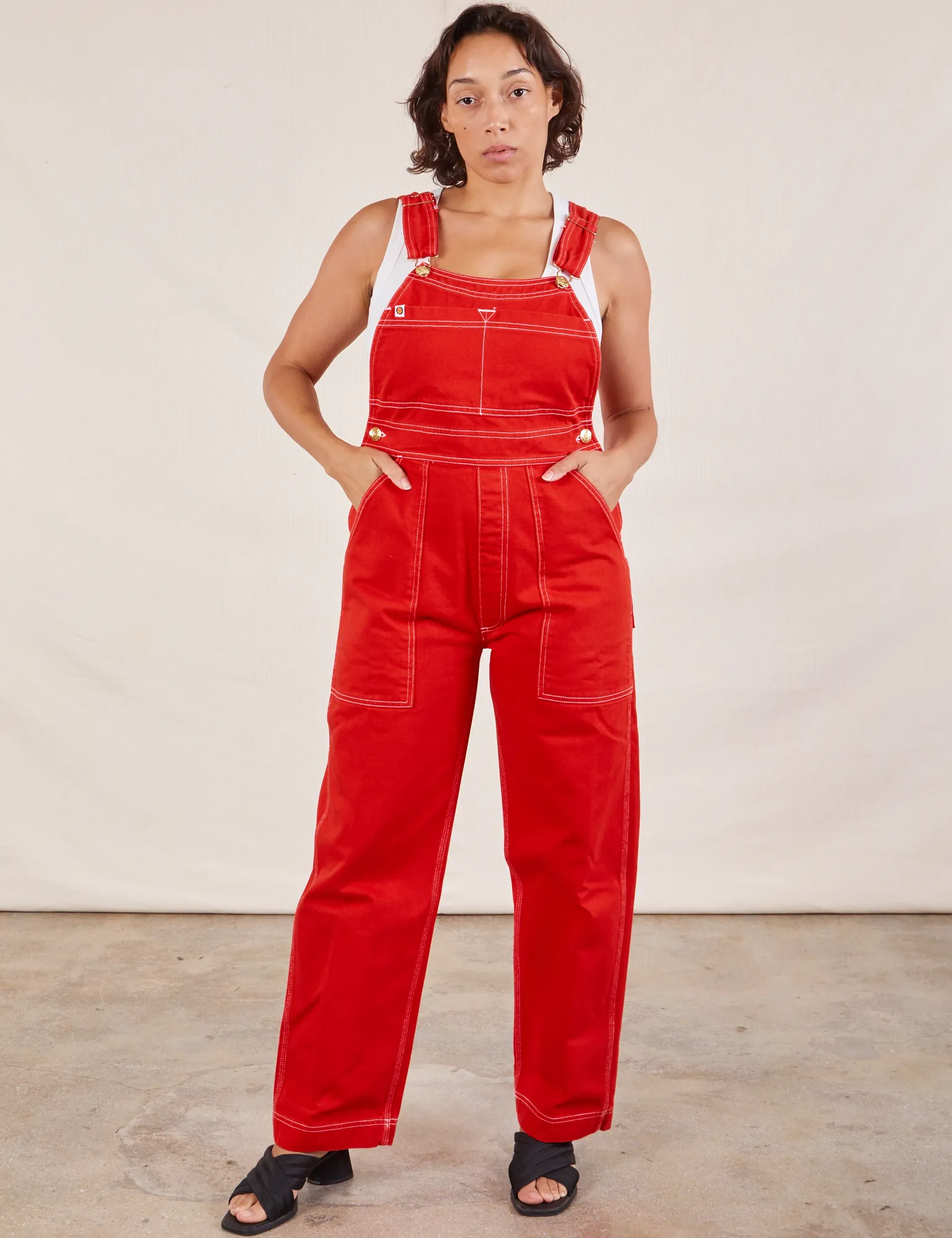 Original Overalls - Mustang Red