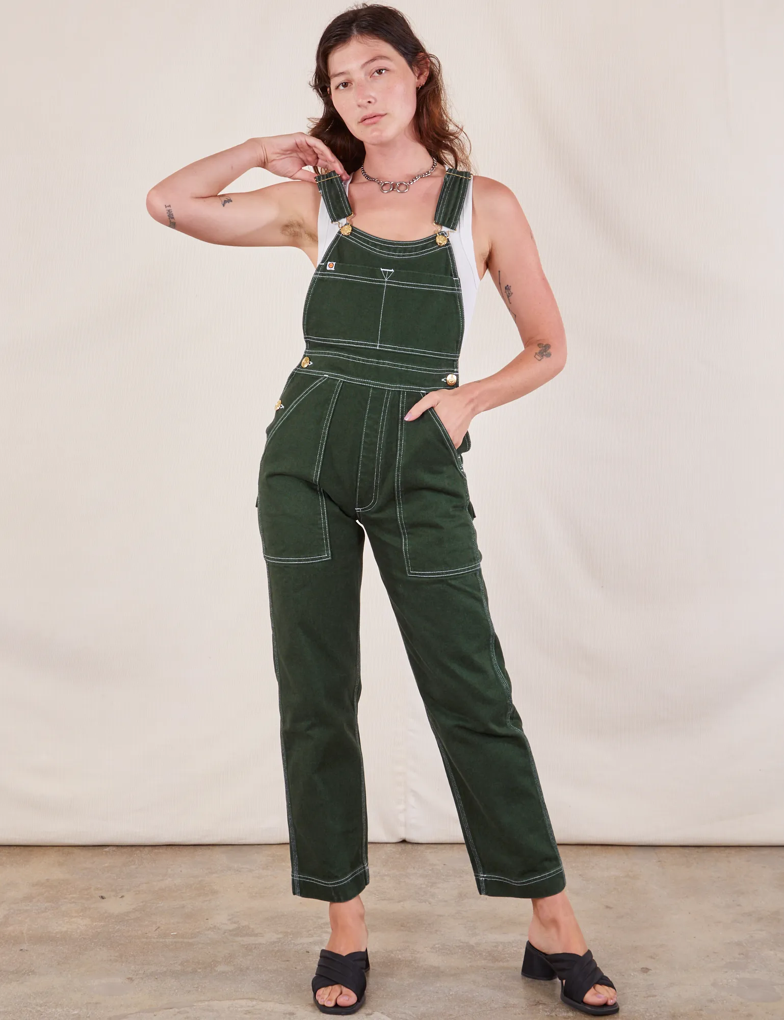 Original Overalls - Swamp Green