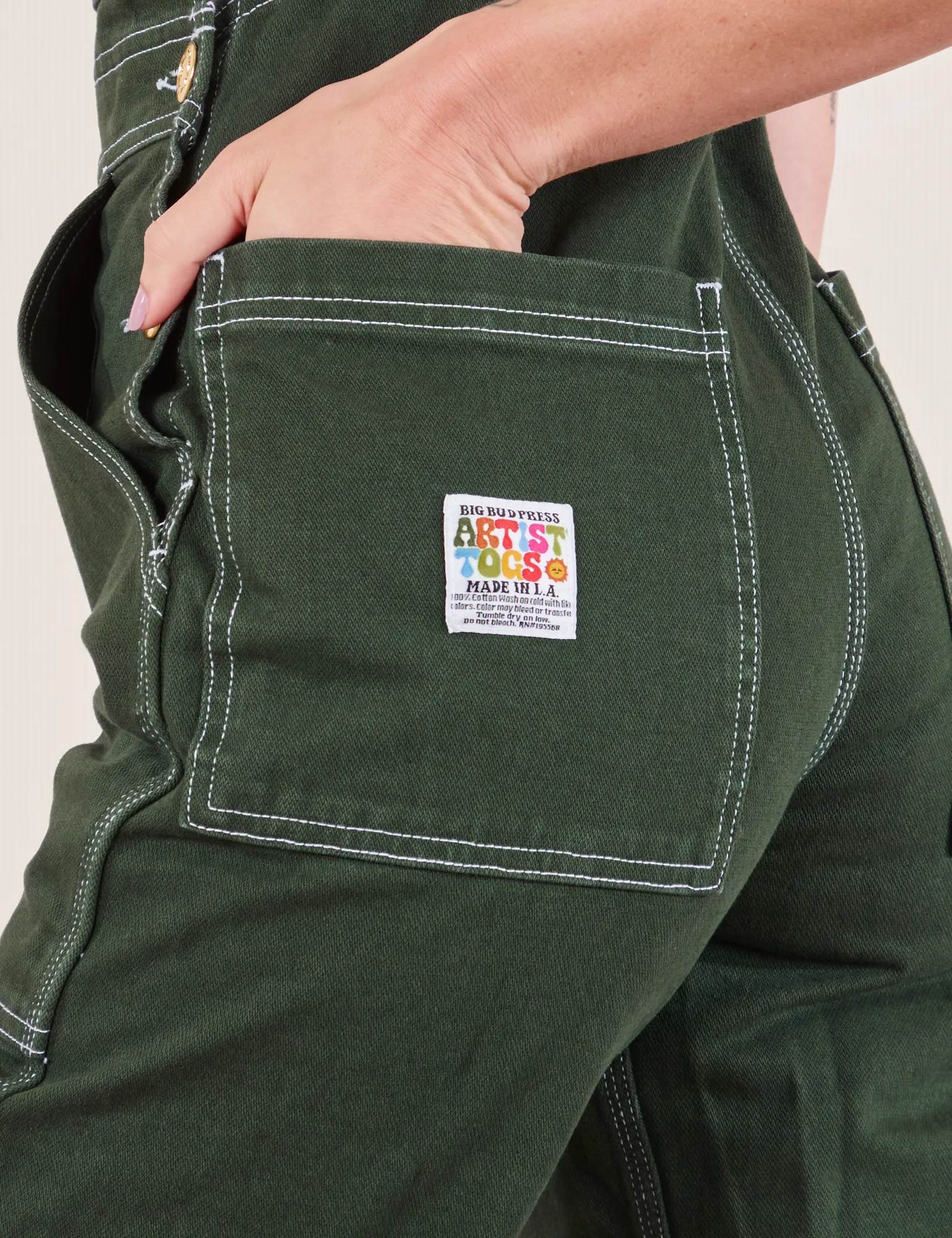 Original Overalls - Swamp Green